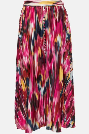 Simkhai Dulce pleated maxi skirt