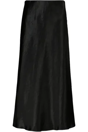 Max Mara Leisure Alessio satin midi skirt