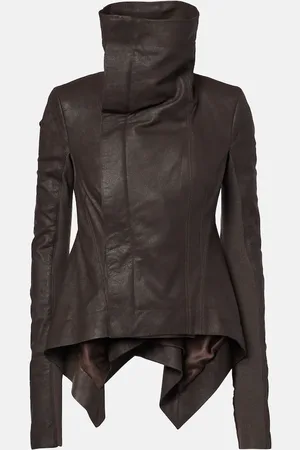 Rick Owens Naska leather biker jacket