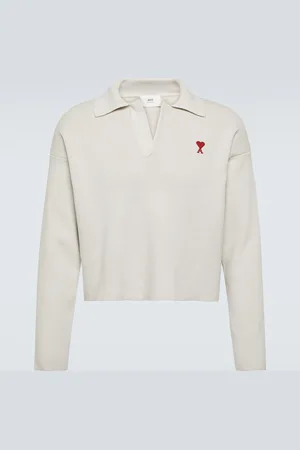 Ami Ami de CÅur cotton-blend polo sweater