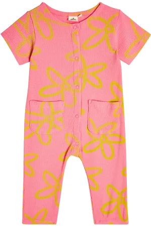 Jelly Mallow Baby floral bodysuit
