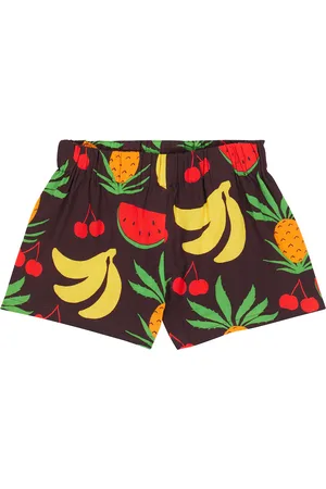 Mini Rodini Fruits cotton shorts