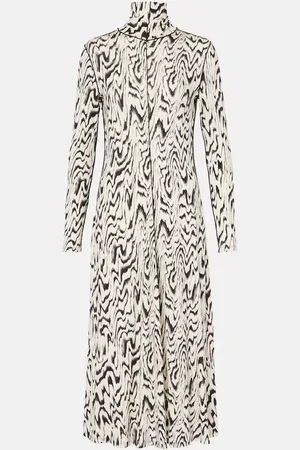 Proenza Schouler Label Marion printed jersey midi dress