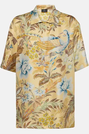 Etro Floral silk shirt