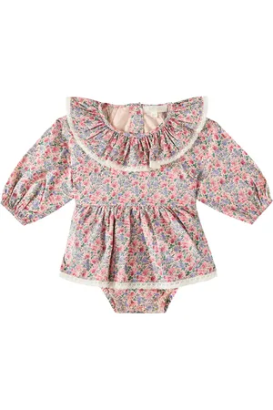 Louise Misha Baby India floral cotton dress