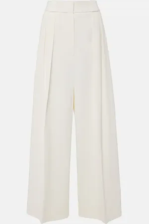 Khaite Rico high-rise wide-leg pants