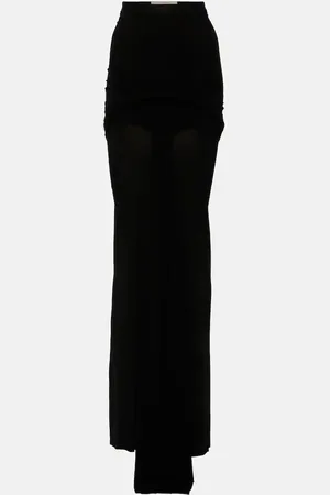 Rick Owens High-rise maxi skirt