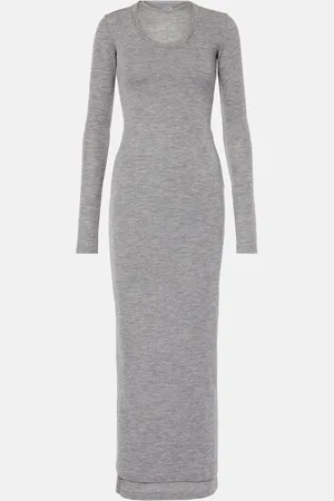 Jil Sander Virgin wool midi dress