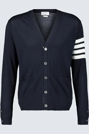 Thom Browne 4-Bar wool cardigan