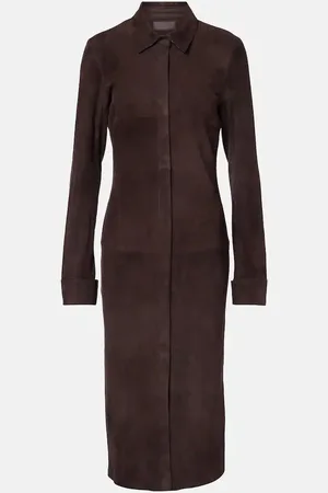 Stouls Becky suede midi dress