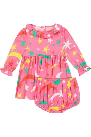 Stella McCartney Baby printed dress and bloomers set