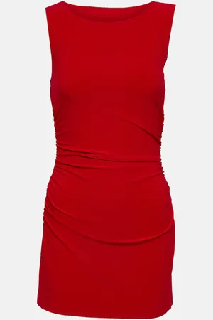 Norma Kamali Pickleball jersey minidress