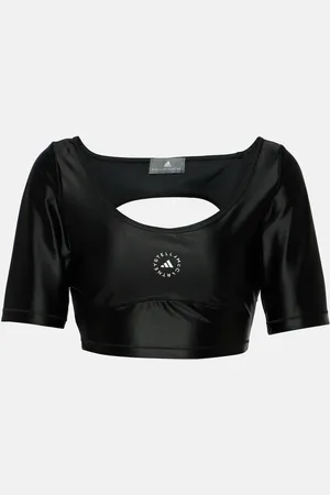 adidas Logo technical crop top