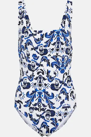 EMILIA WICKSTEAD Ana printed swimsuit
