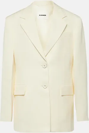 Jil Sander Oversized silk-blend blazer