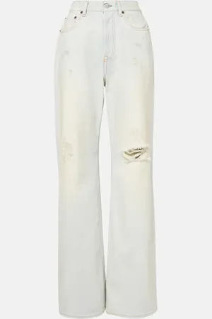 Acne Studios Shorebreak cut-out straight jeans