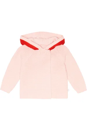 Stella McCartney Baby striped cotton and wool cardigan