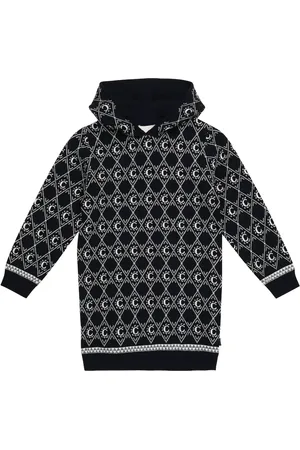 Chloé Intarsia-knit cotton and wool dress