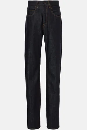 Saint Laurent Mid-rise straight jeans