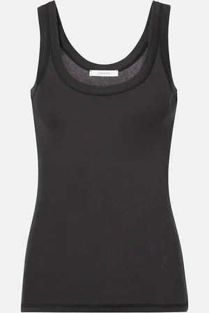 LEMAIRE Cotton jersey tank top