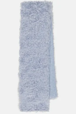 Miu Miu Mohair, cotton and virgin wool scarf