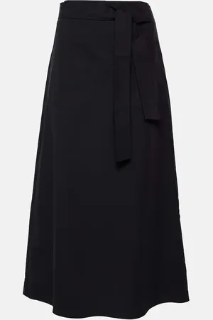 Totême Cotton midi skirt