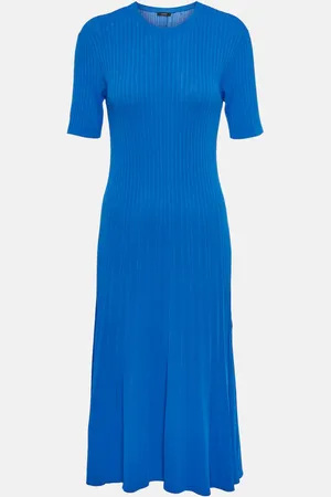 Joseph Ribbed-knit midi dress