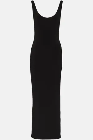 Norma Kamali Marissa jersey maxi dress