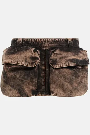 Miu Miu Denim miniskirt