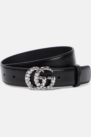 Gucci GG Marmont embellished leather belt