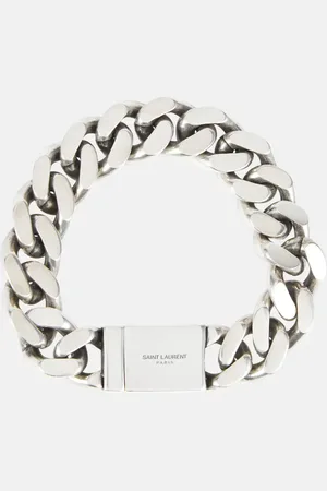 Saint Laurent Curb-chain bracelet