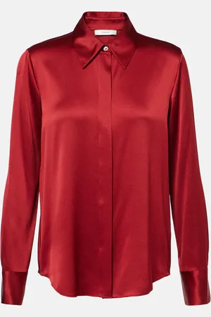 Vince Silk-blend shirt