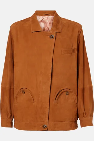 Blazé Milano Viva Cleo suede bomber jacket
