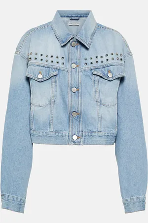 Alessandra Rich Embellished denim jacket