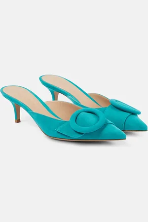 Gianvito Rossi Portofino 55 suede mules
