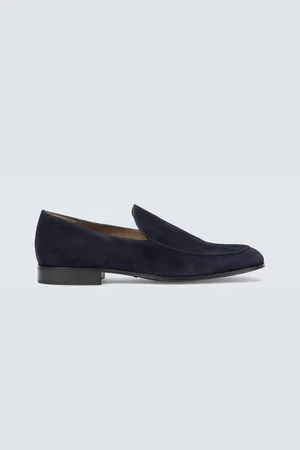 Gianvito Rossi Marcello suede loafers