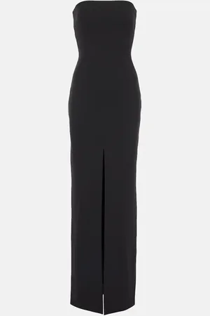 Solace Bysha strapless crÃªpe maxi dress
