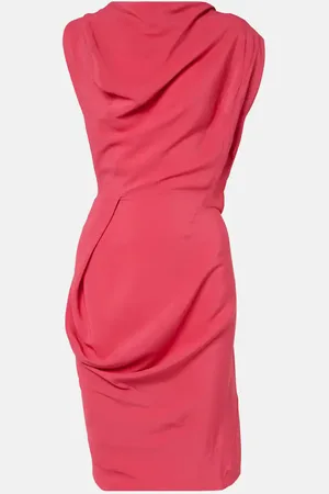Vivienne Westwood Fond draped midi dress