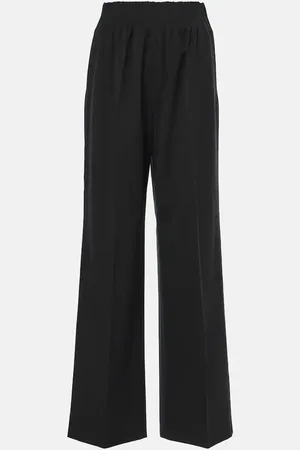 Fforme Maud cotton and linen wide-leg pants