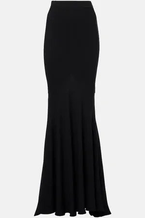 Patou CrÃªpe maxi skirt