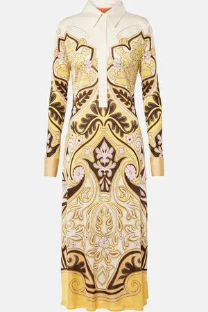 La DoubleJ Perry printed midi dress