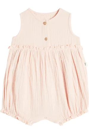 Il gufo Baby cotton playsuit