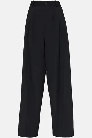 The Row Rufus wool wide-leg pants