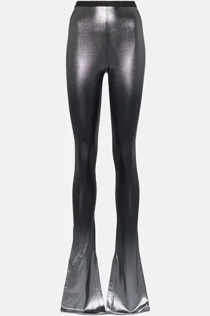 Rick Owens Carmen metallic flared pants