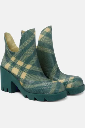 Burberry Check 65 ankle boots