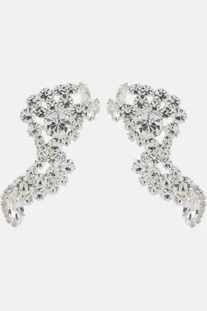 MAGDA BUTRYM Crystal-embellished drop earrings