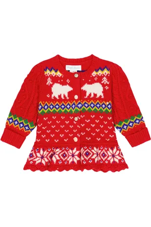 Ralph Lauren Baby cotton and wool cardigan