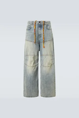 Balenciaga George V wide-leg jeans