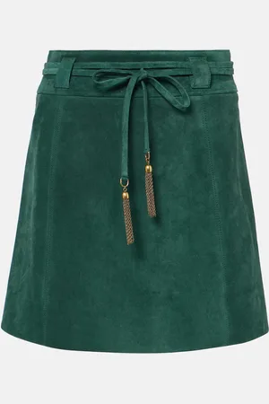 Chloé Leather miniskirt