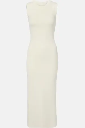 Max Mara Visiera crÃªpe midi dress